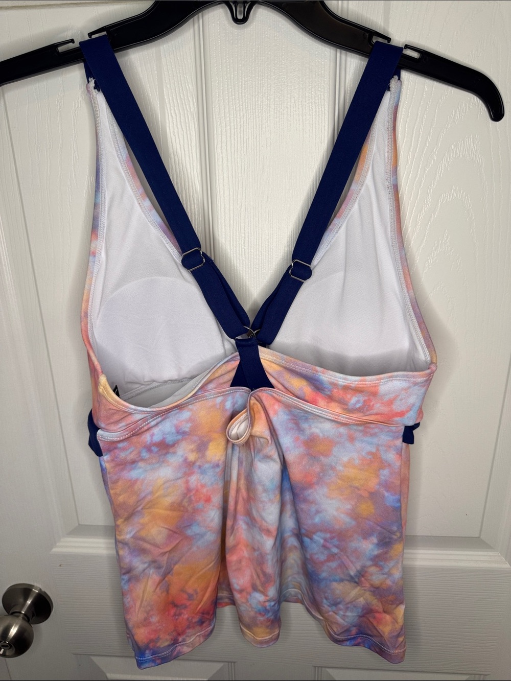 NWOT Woman’s Tie-dye Bathing Suit Top - Picture 5 of 6